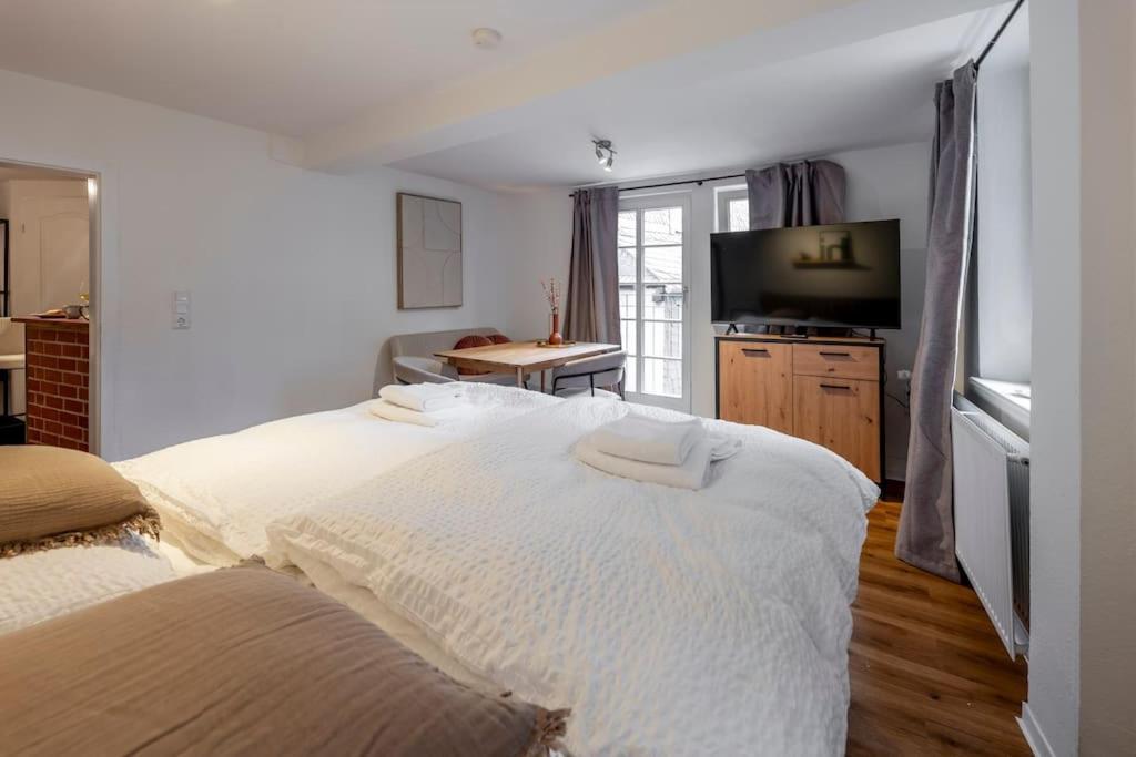 Himmlische Altstadt-Maisonette Marburg Esterno foto
